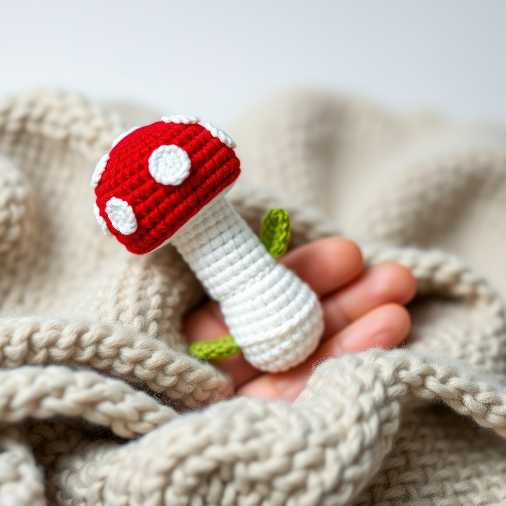 Whimsical Mushroom Amigurumi Free Pattern