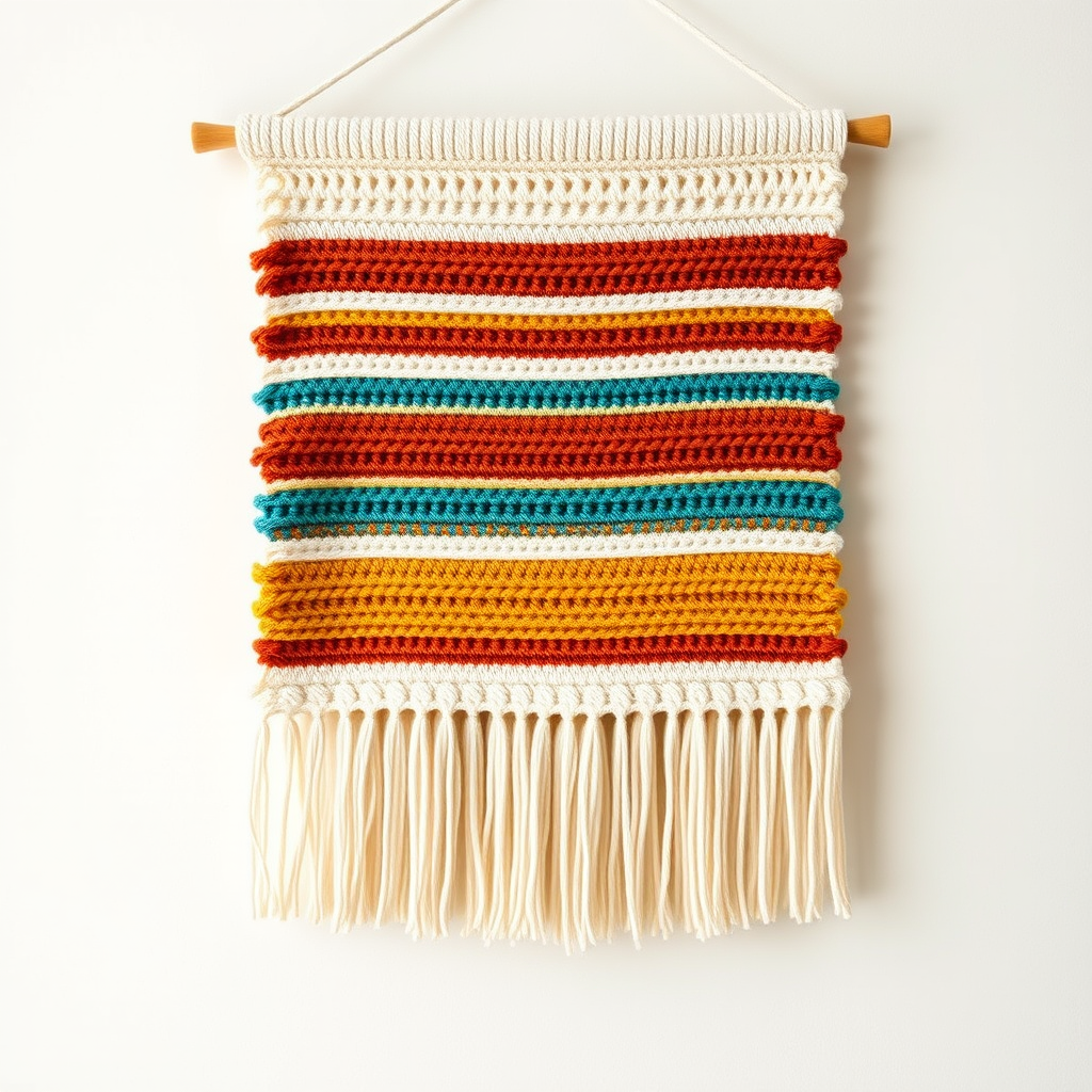 Bohemian Tapestry Wall Hanging Free Pattern