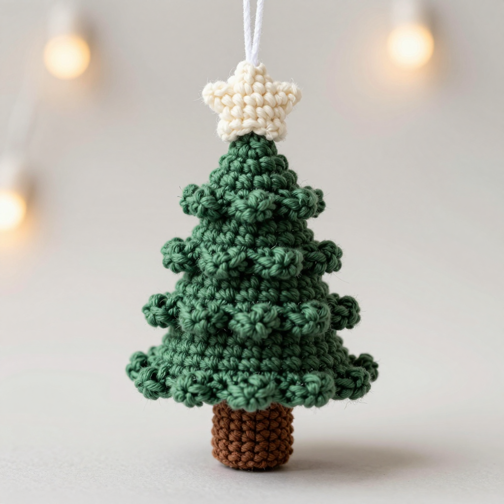 Evergreen Whimsy Tree Charm Free Pattern