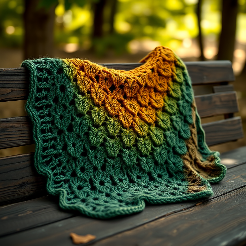 Enchanted Forest Fern Shawl Free Knitting Pattern