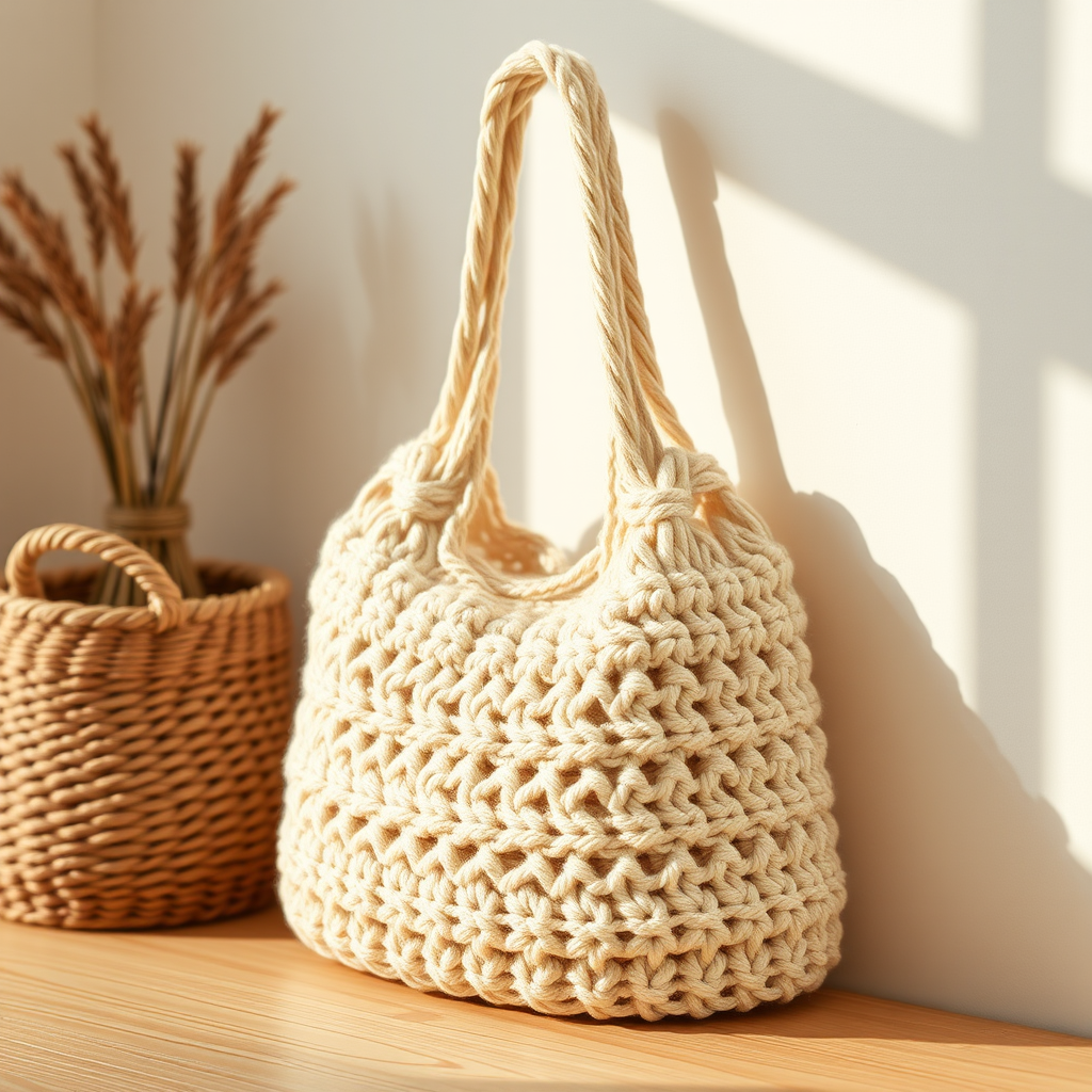 Chunky Crochet Market Bag Pattern