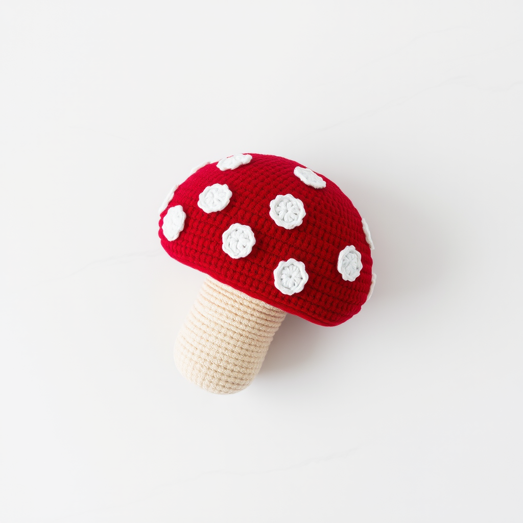 The Enchanted Toadstool Cushion Free Pattern