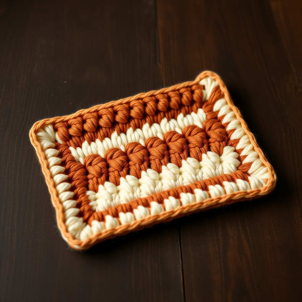 Rustic Ridge Chevron Scrubbie Free Pattern – A Textured Crochet Dishcloth