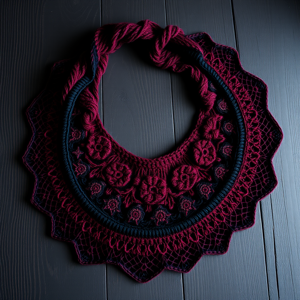 Nocturne Bloom Lace Shawl Free Pattern – Knit a Gothic Garden Masterpiece