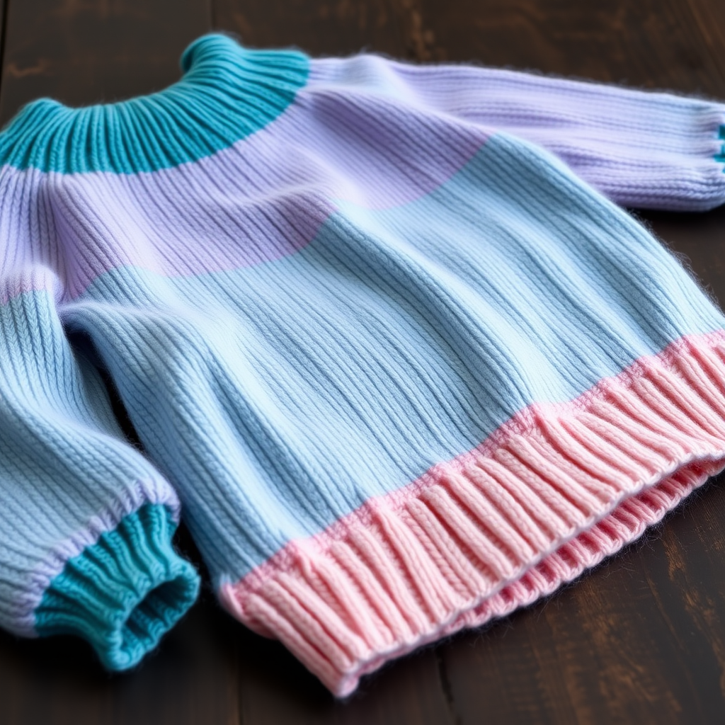 Aurora Boreal Sweater Free Pattern – Knit a Gradient Sky Wrap