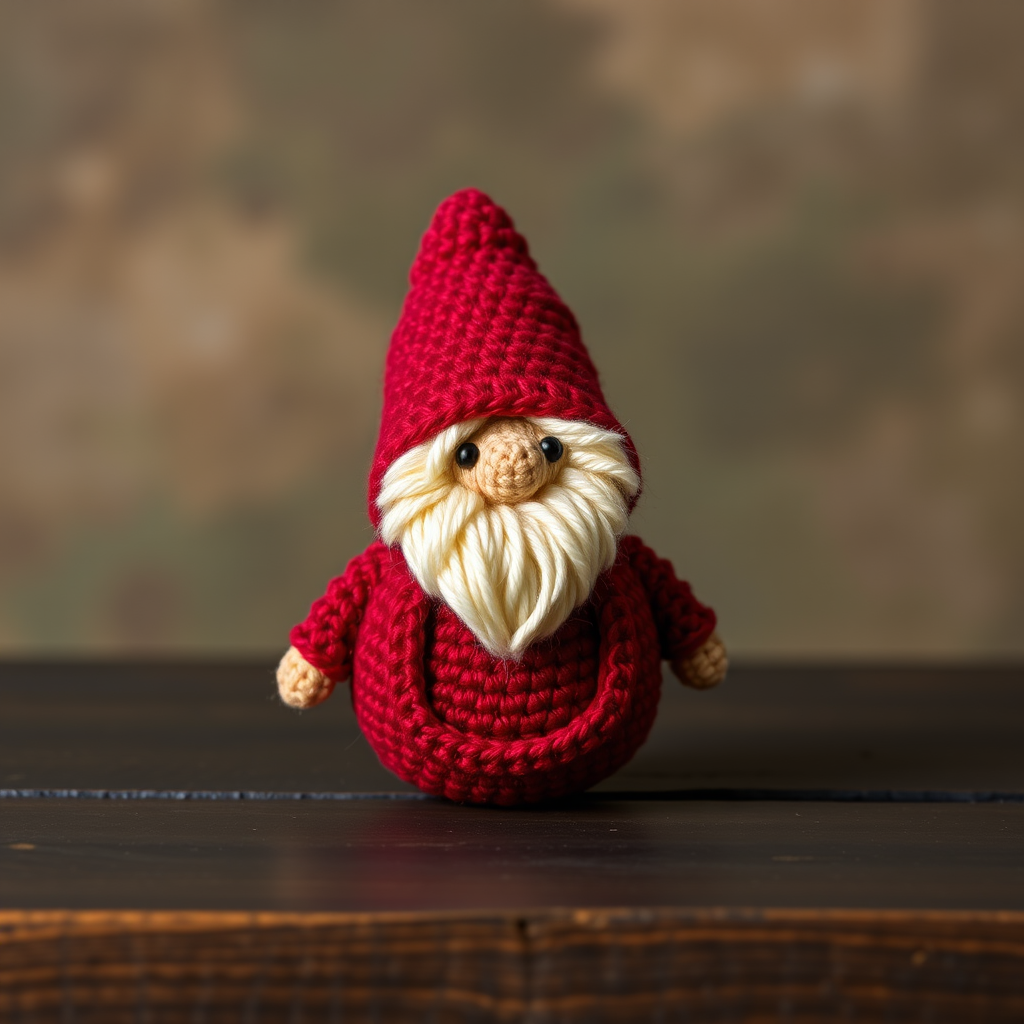 Whimsical Woodland Gnome Free Pattern