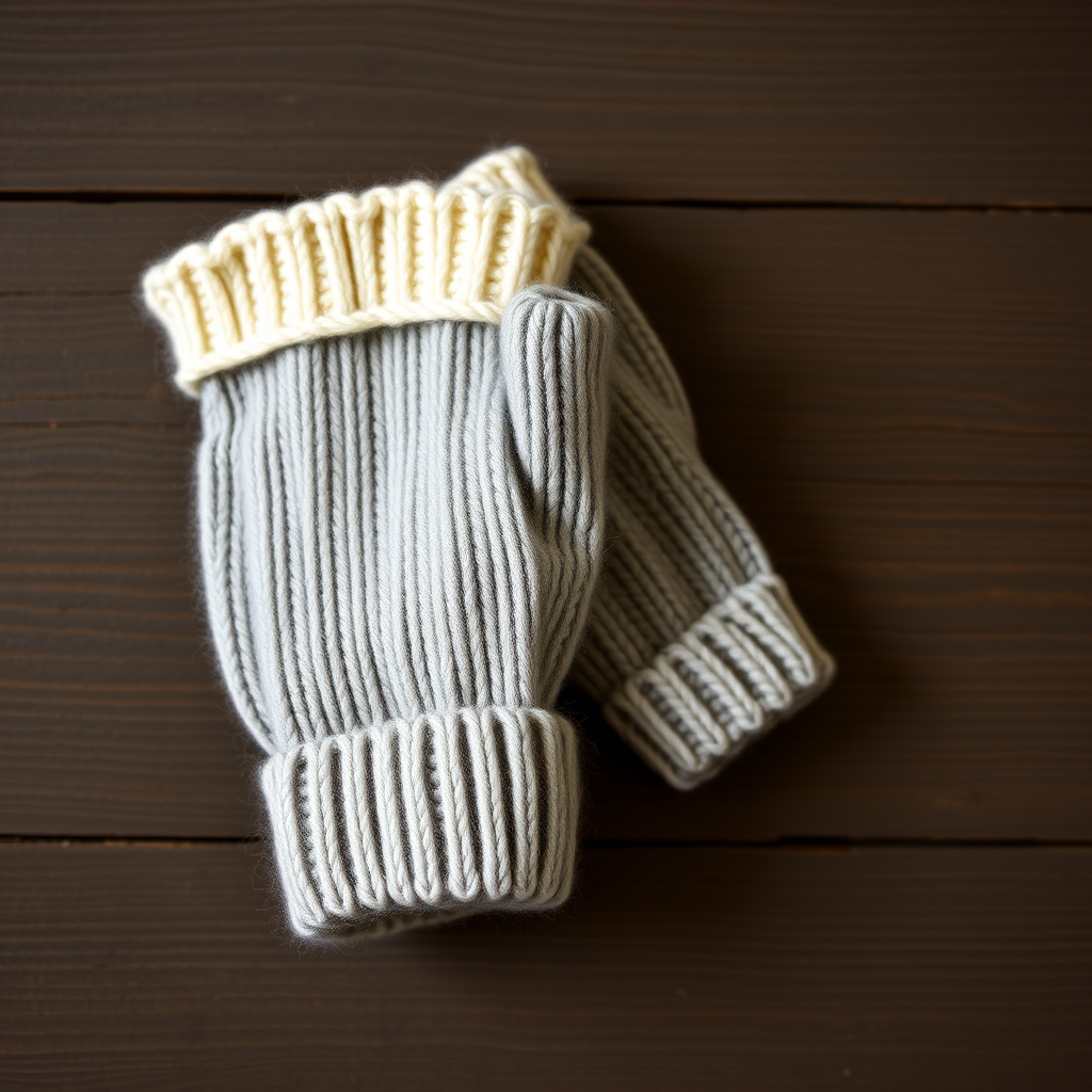 The Cozy Cloud Cuff Gloves Free Pattern – A Marshmallow-Soft Knit with Ribbed Fingers