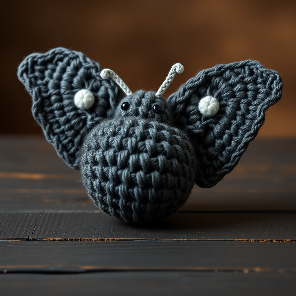 The Moonlit Moth Cocoon: A Free Crochet Pattern for a Textured, Heirloom-Quality Moth Amigurumi