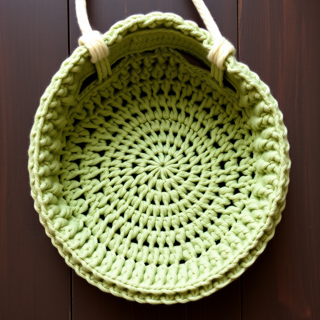 Meadow Breeze Market Tote Free Crochet Pattern