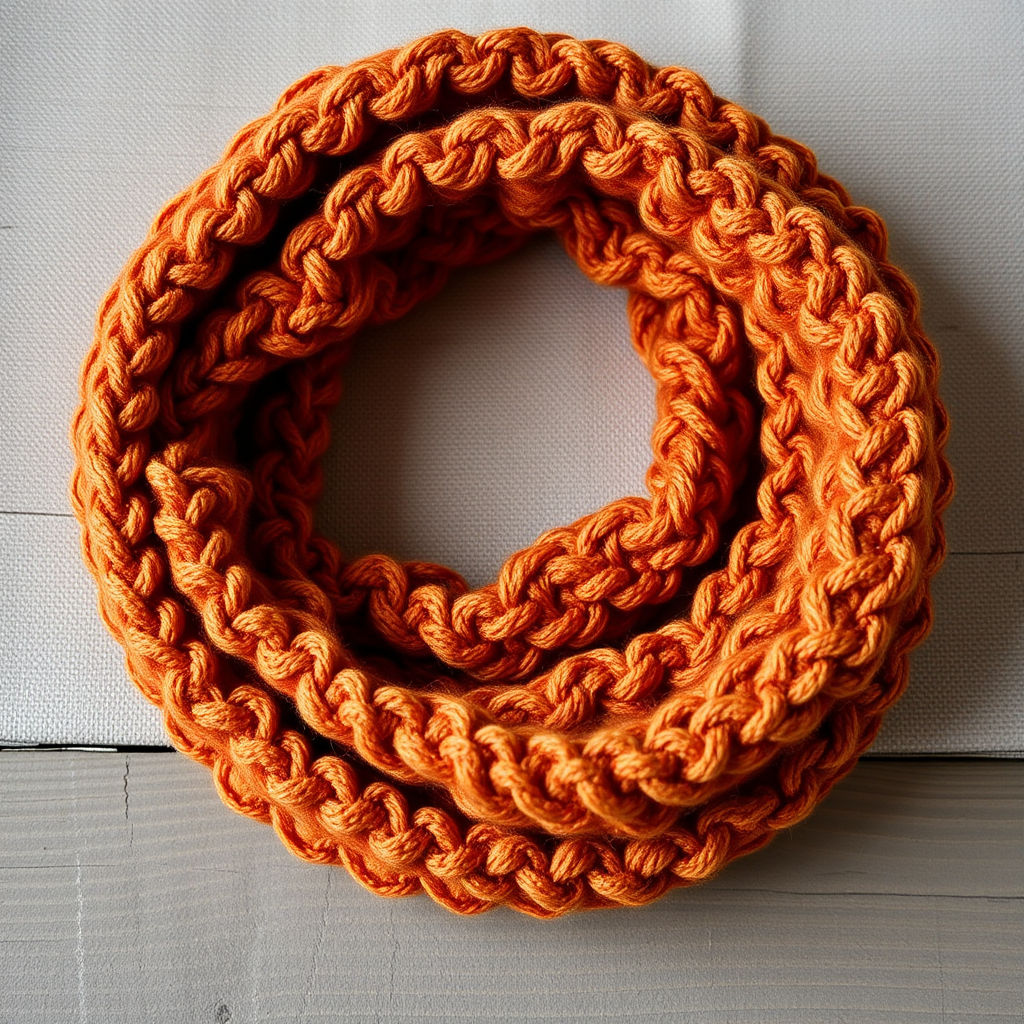 Emberfall Twisted Cowl Free Pattern – Crochet a Cozy Autumn Wrap