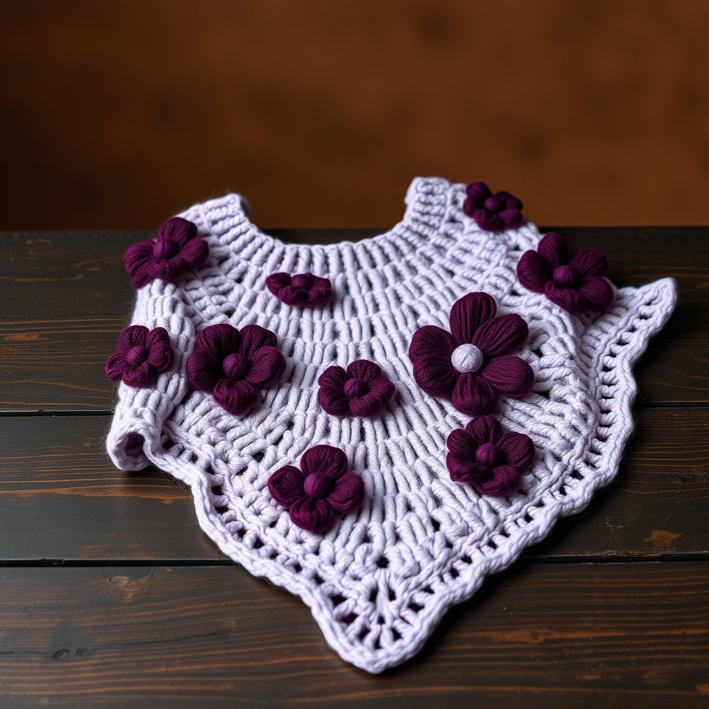 Bindi Blossom Poncho Free Pattern