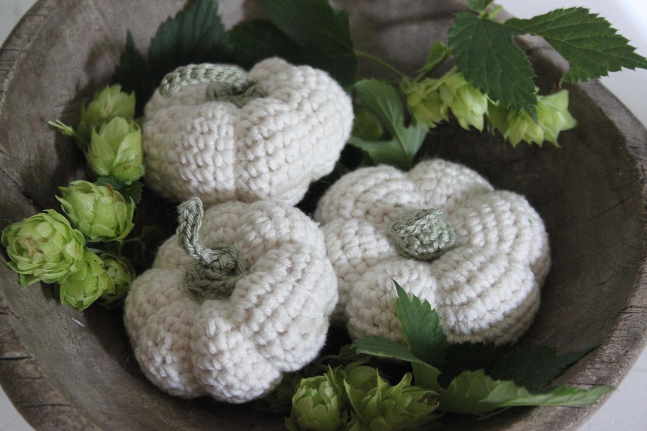 Crochet Decorative Pumpkins