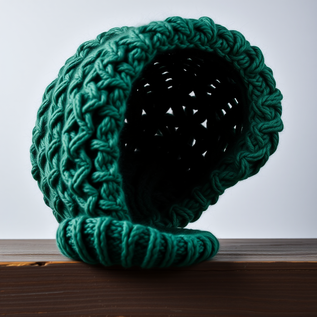 Lattice Bloom Slouch Hat Free Knitting Pattern – Textured Cable & Eyelet Design
