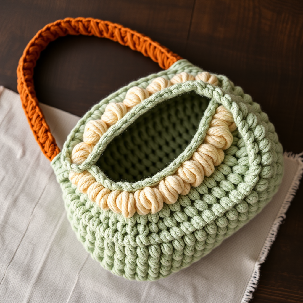 Meadow Breeze Shoulder Bag Free Pattern – Textured Crochet Phone Purse