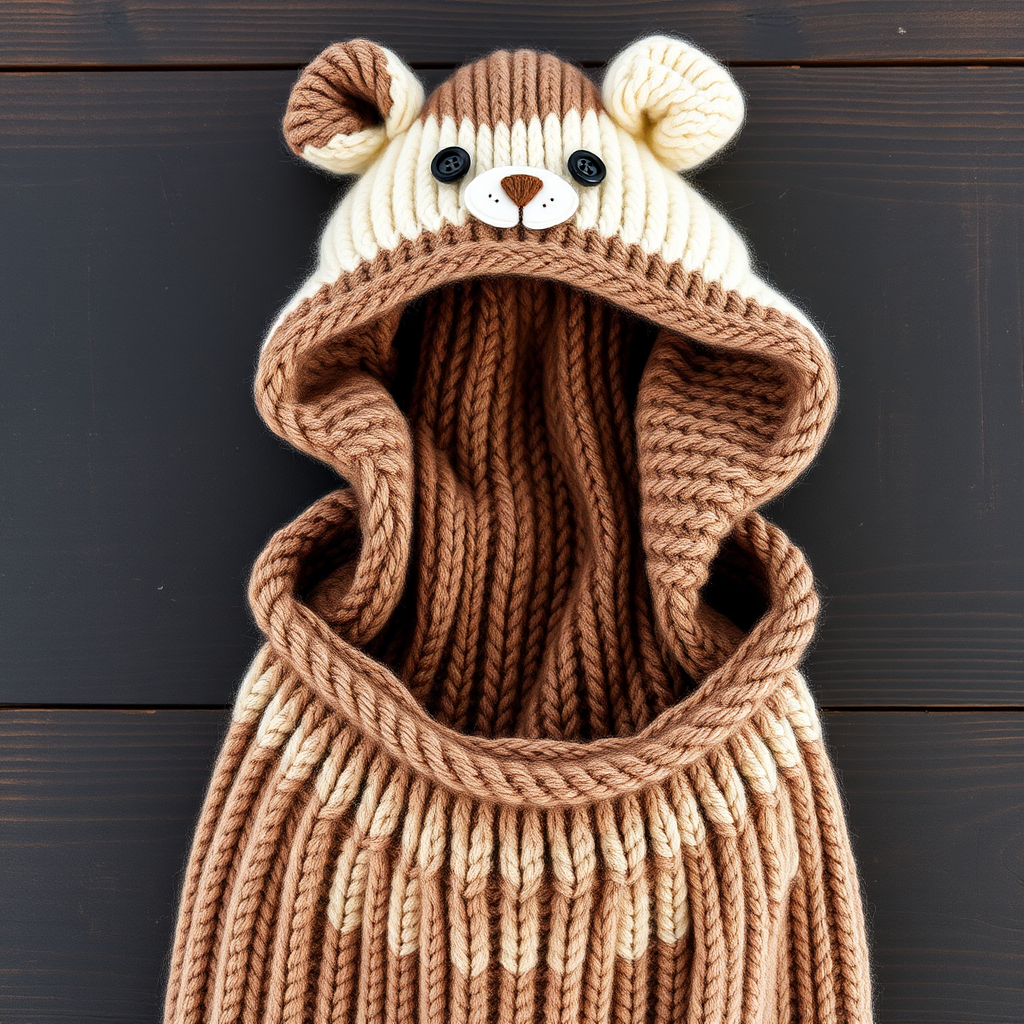 Serene Sloth Snuggle Sack Free Knitting Pattern – Cozy Cocoon for Little Ones
