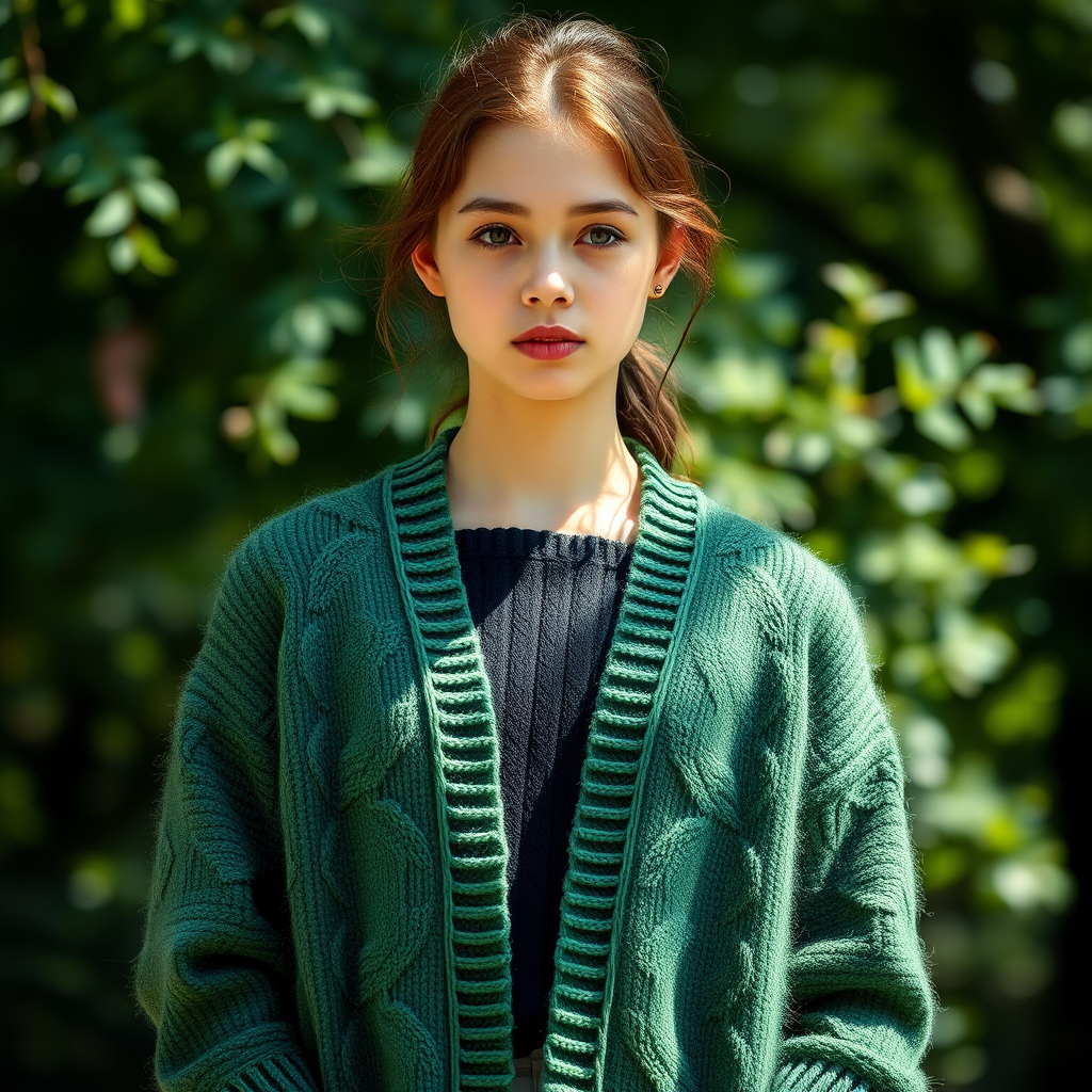 The Enchanted Forest Cardigan Free Pattern