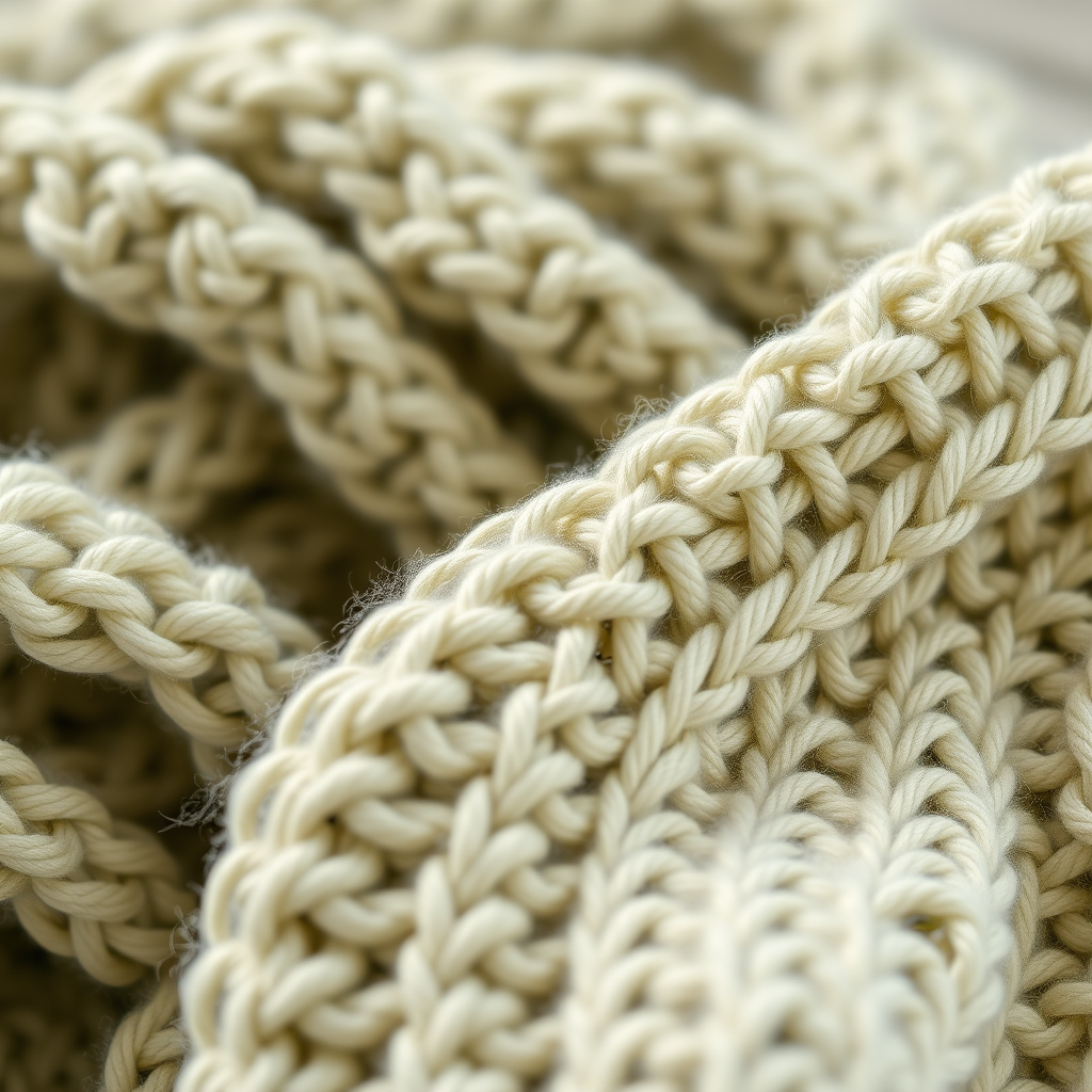 Chunky Ribbed Crochet Blanket Pattern