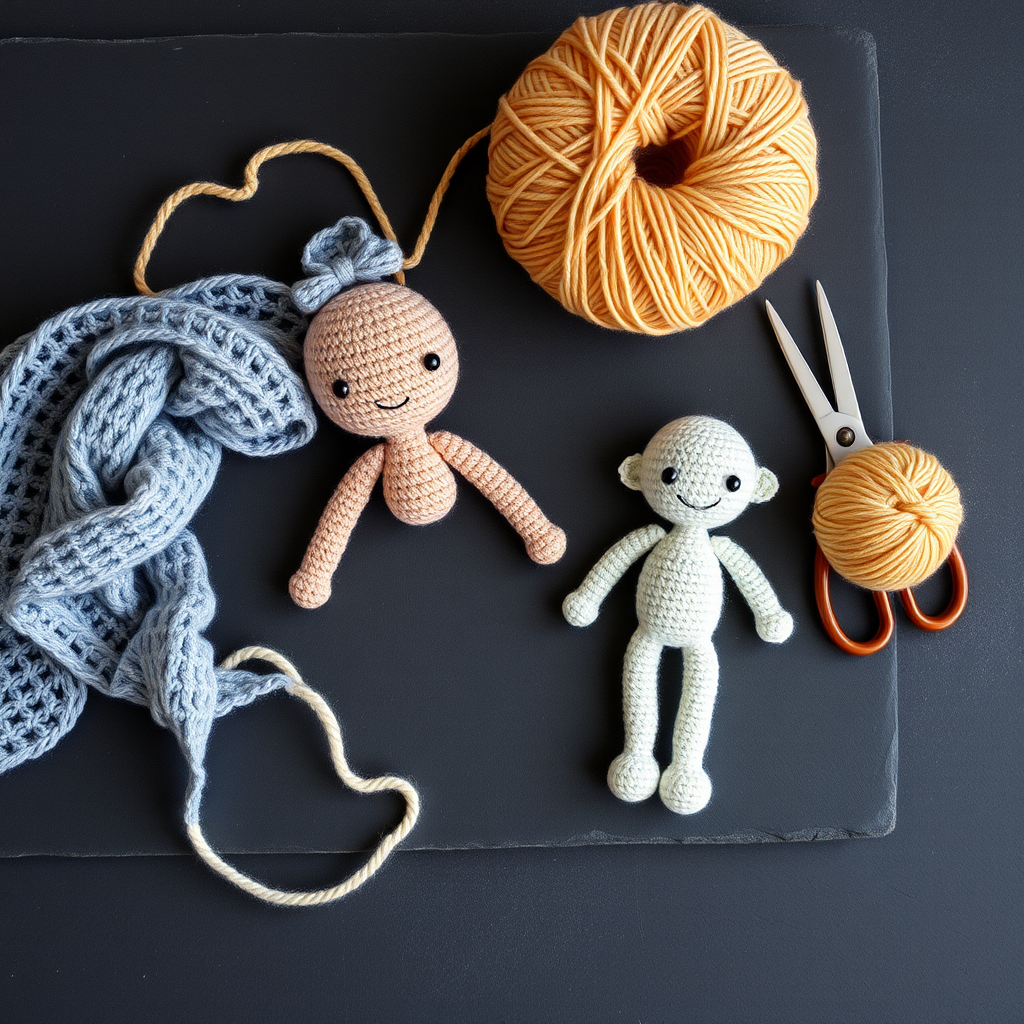 Crochet Adorable Amigurumi Dolls Free Pattern