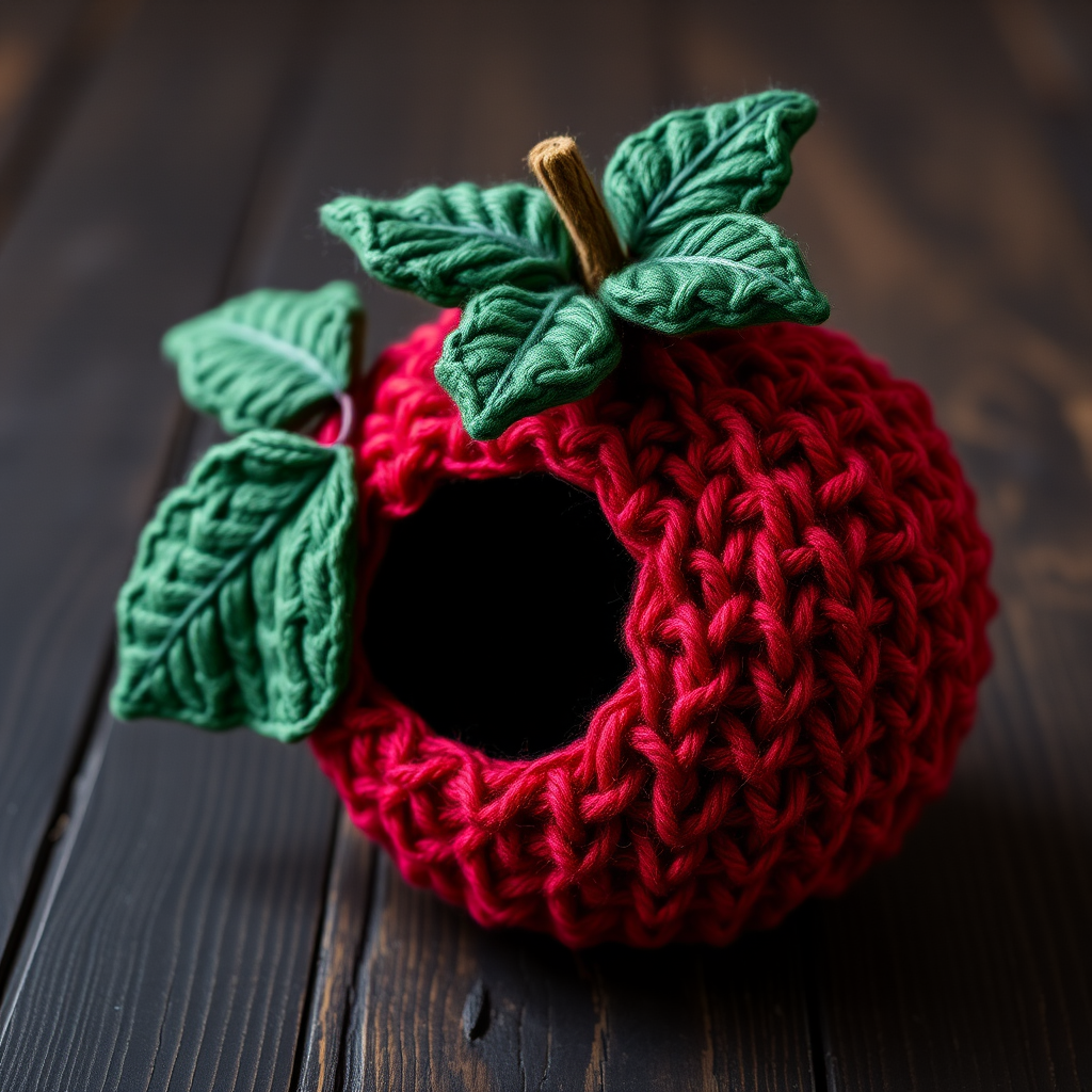 Jolly Berry Gift Bag Free Pattern – A Knitted Holiday Treasure Pouch