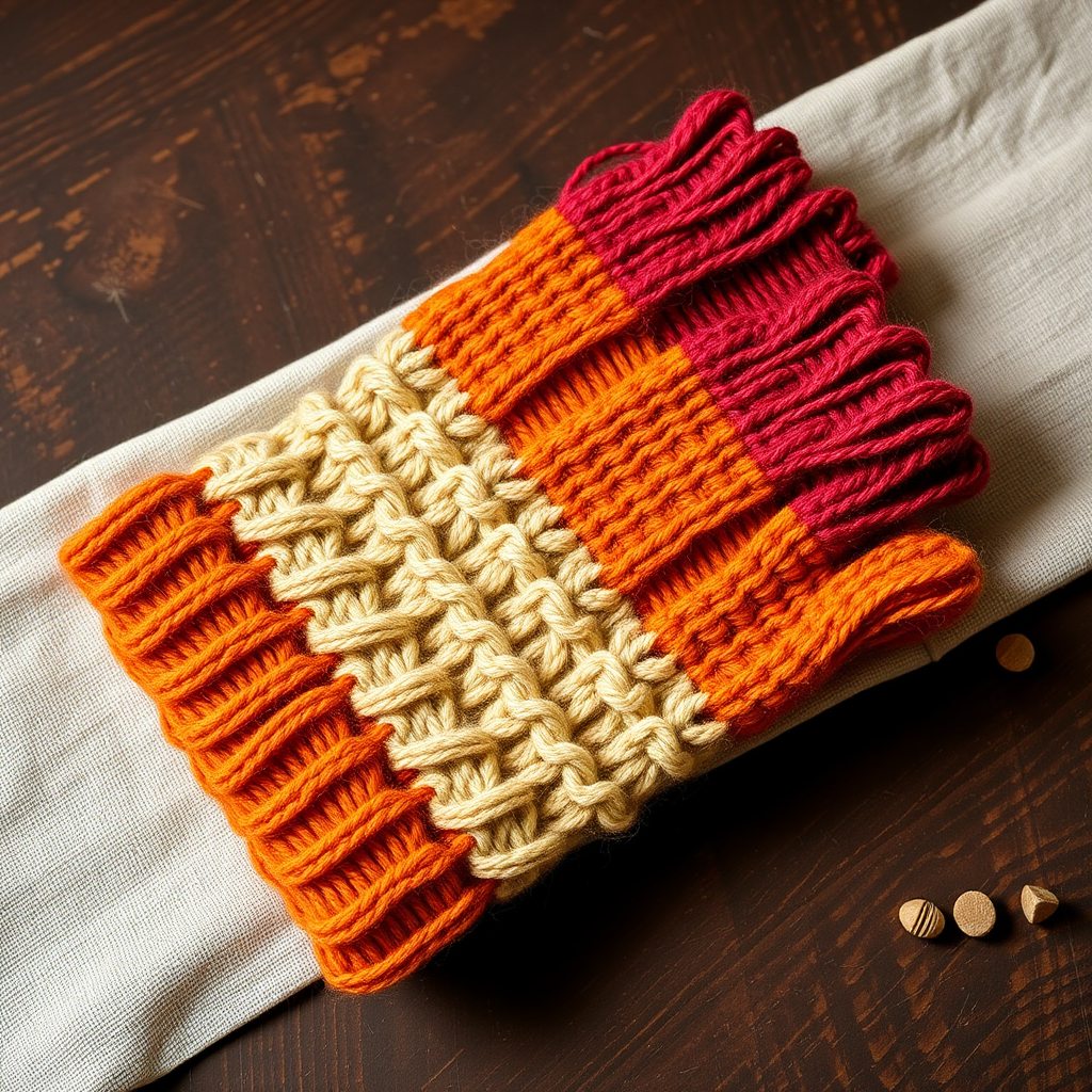 Whispering Dunes Fingerless Mitts Free Pattern – A Knitted Desert Mirage