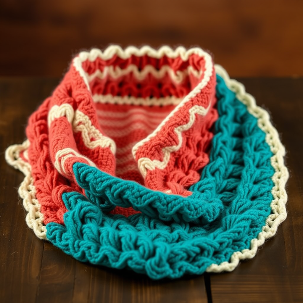Luminous Lagoon Mosaic Knit Shawl Free Pattern