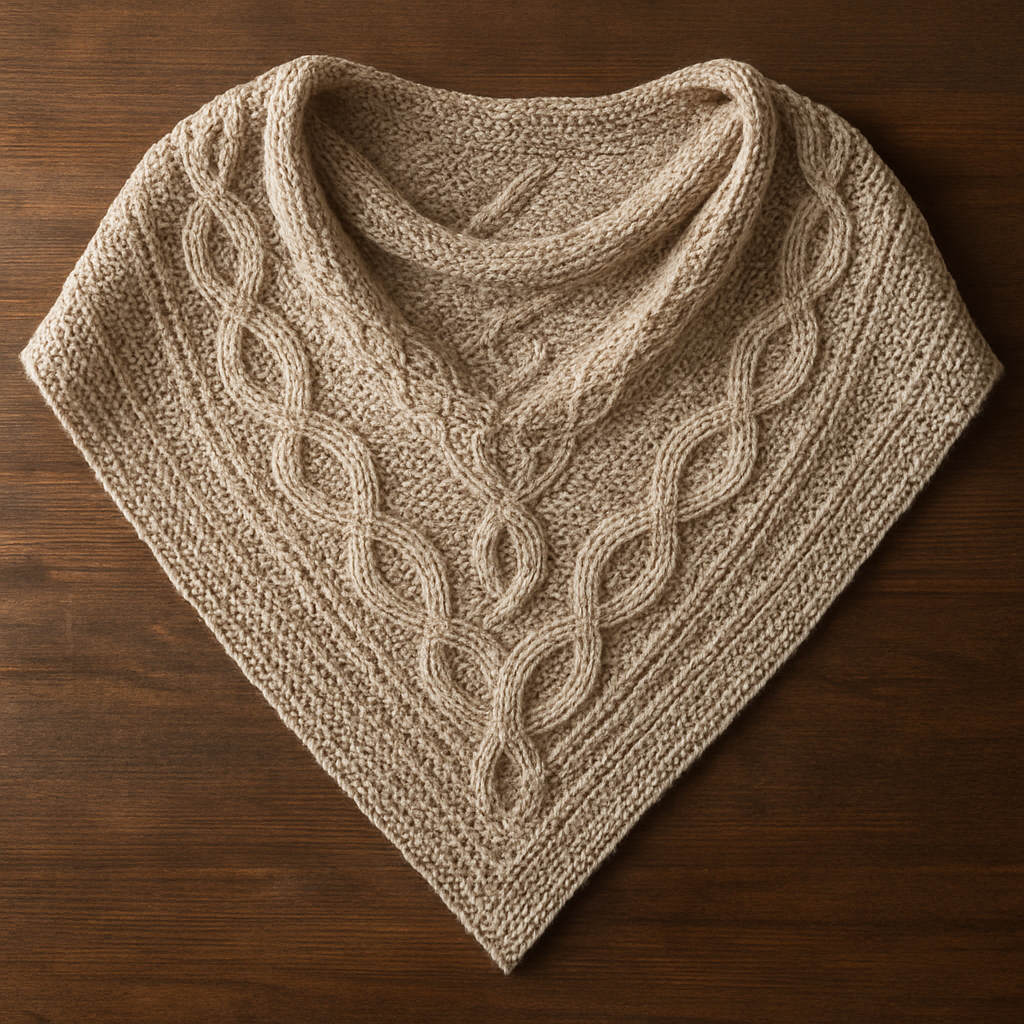 Crochet Elegant Textured Leaf Shawl Free Pattern