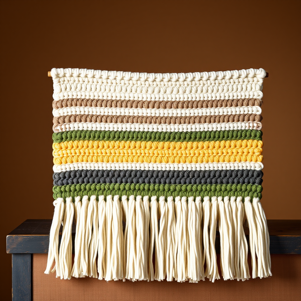 The Whispering Willow Wall Tapestry: A Free Crochet Pattern for a Textured, Botanical-Inspired Hanging