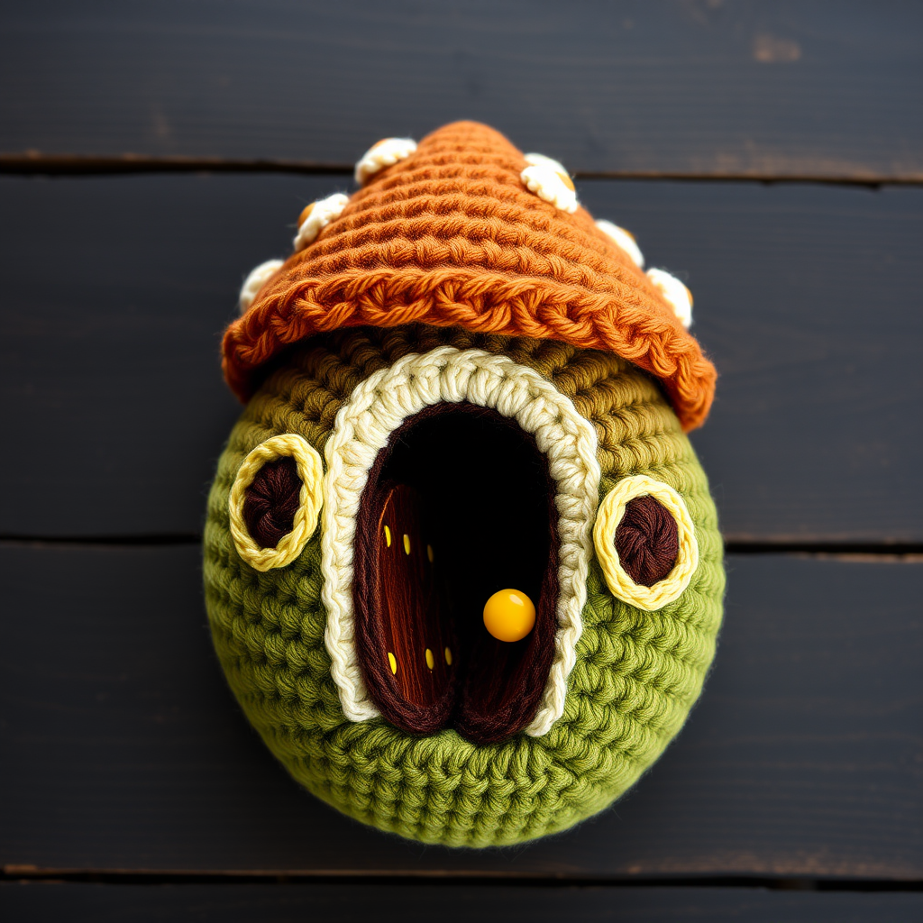 Mossy Glen Gnome Home Free Pattern – Crochet a Whimsical Woodland Cottage