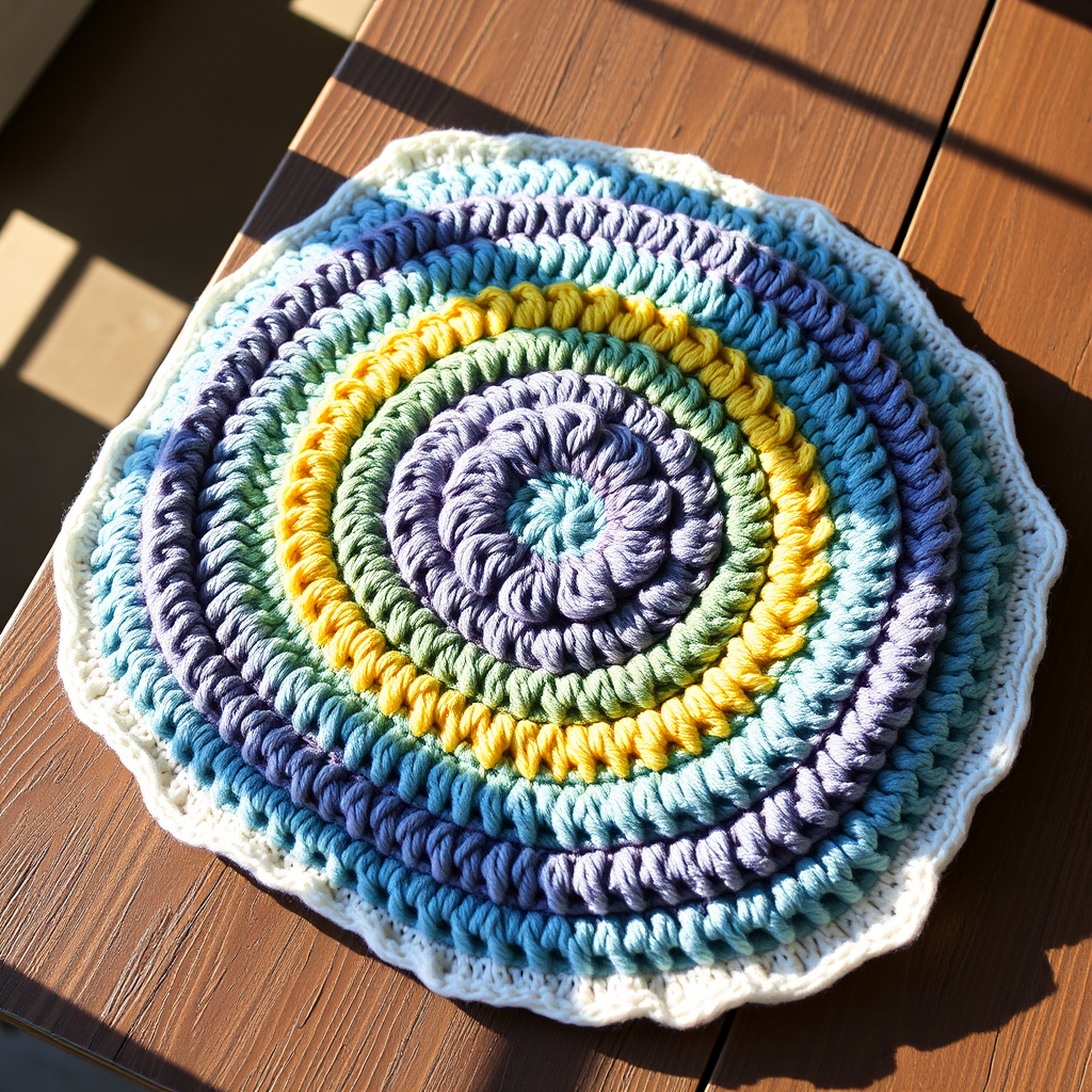The Meadow Blossom Blanket Free Pattern