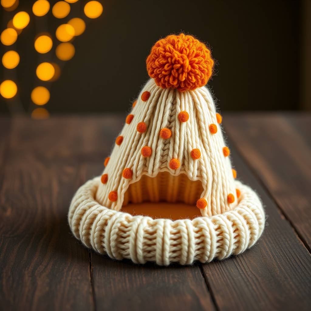 Confetti Cascade Party Hat Free Pattern – Knit a Whimsical Celebration Crown