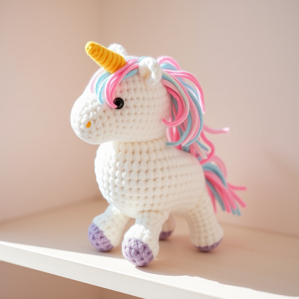The Magical Unicorn Amigurumi Free Pattern