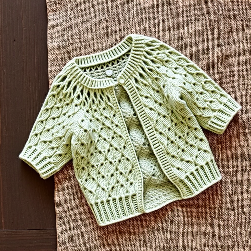Whispering Willow Lace Cardigan Free Pattern