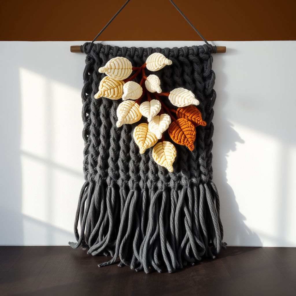 The Whispering Willow Wall Hanging: A Free Crochet Pattern for a Textured, Organic Fiber Art Piece