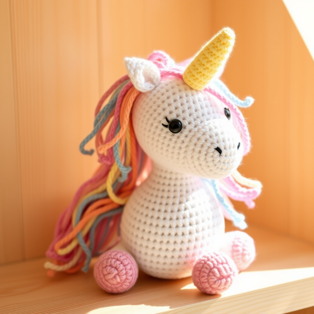 Magical Unicorn Amigurumi Free Pattern