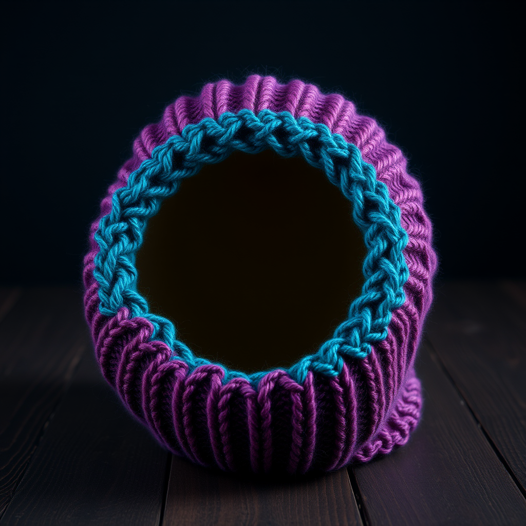Aurora Borealis Slouchy Beanie Free Pattern – Knit a Shifting Sky Wrap
