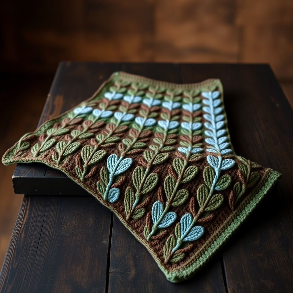 Free Pattern: The Enchanted Forest Baby Blanket