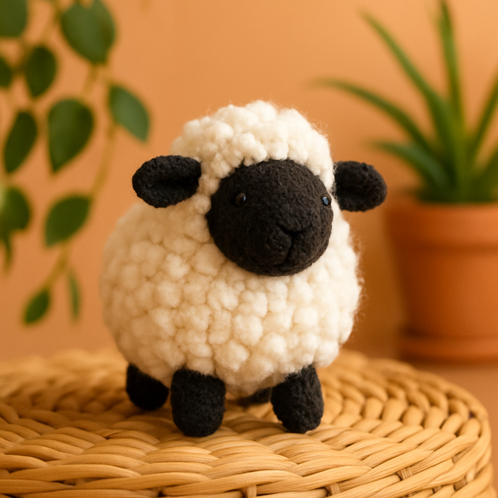 Whimsical Woolly Sheep Free Pattern