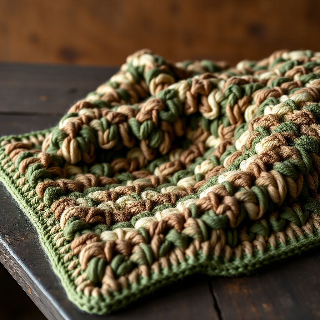 Enchanted Forest Crochet Blanket Free Pattern