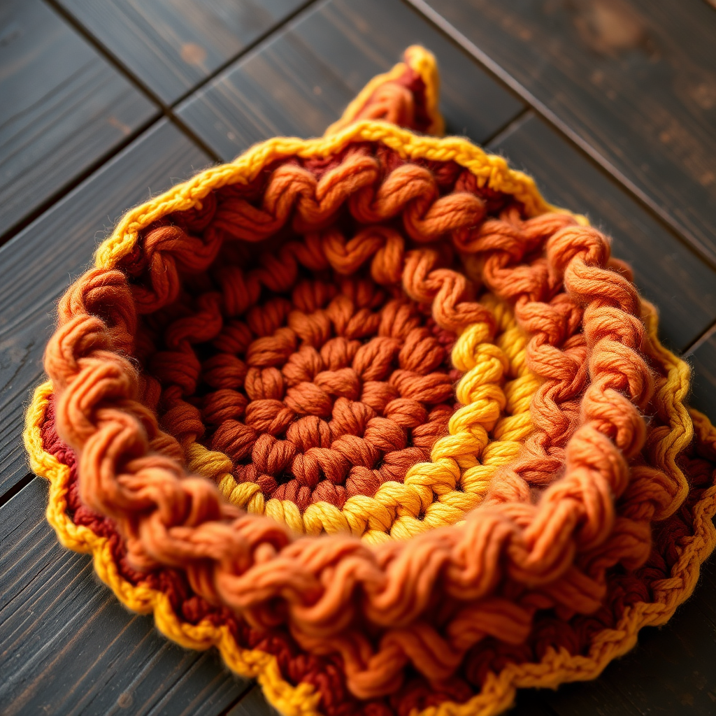 Ember Dune Scarf Free Pattern – Crochet a Desert Sunset Wrap