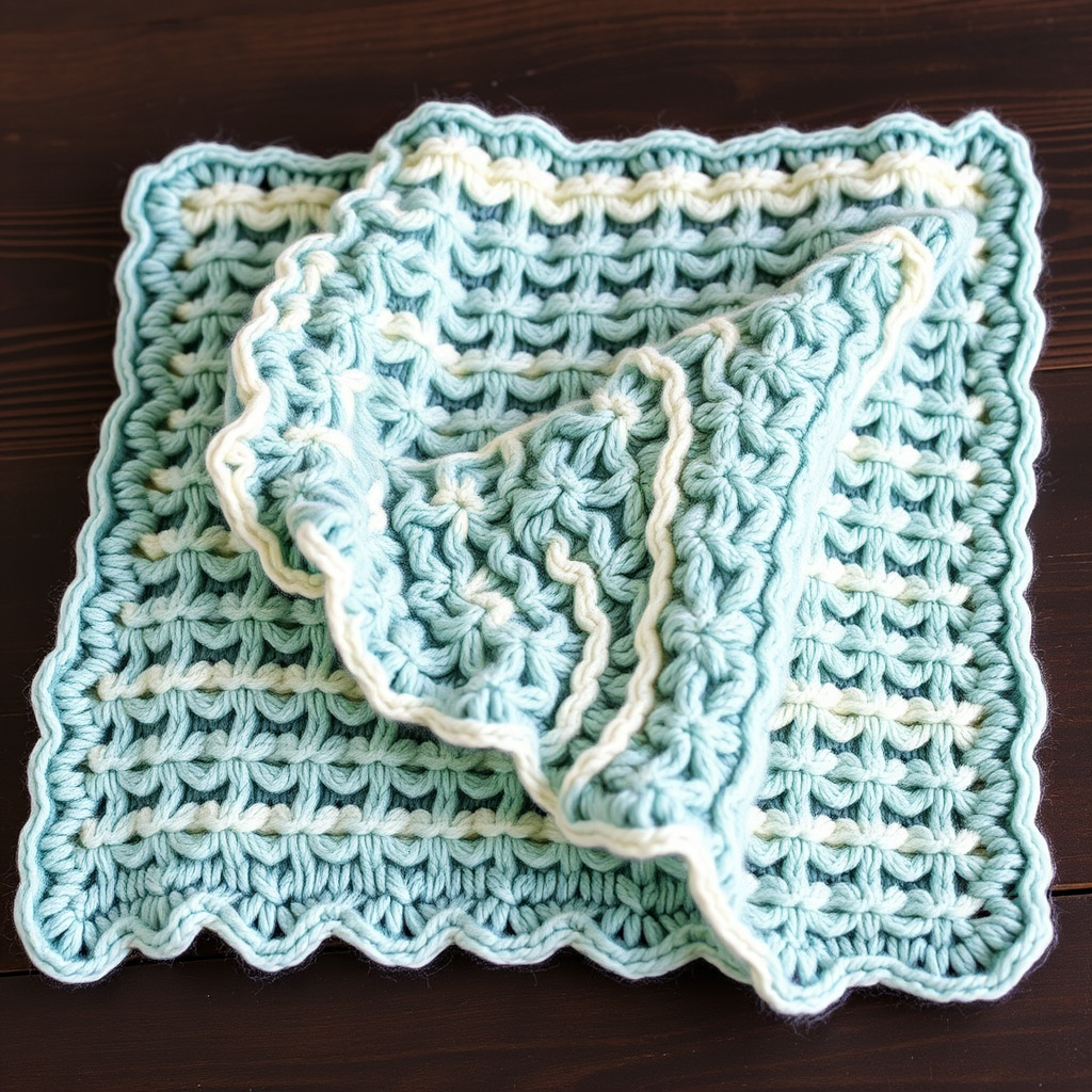 Lily Pond Ripple Baby Blanket Free Pattern – Knit a Serene Water Garden