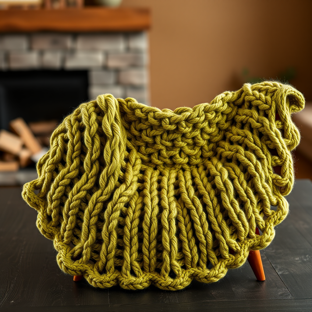 The Driftwood Dune Shawl: A Free Knitting Pattern for a Textured, Asymmetrical Wrap