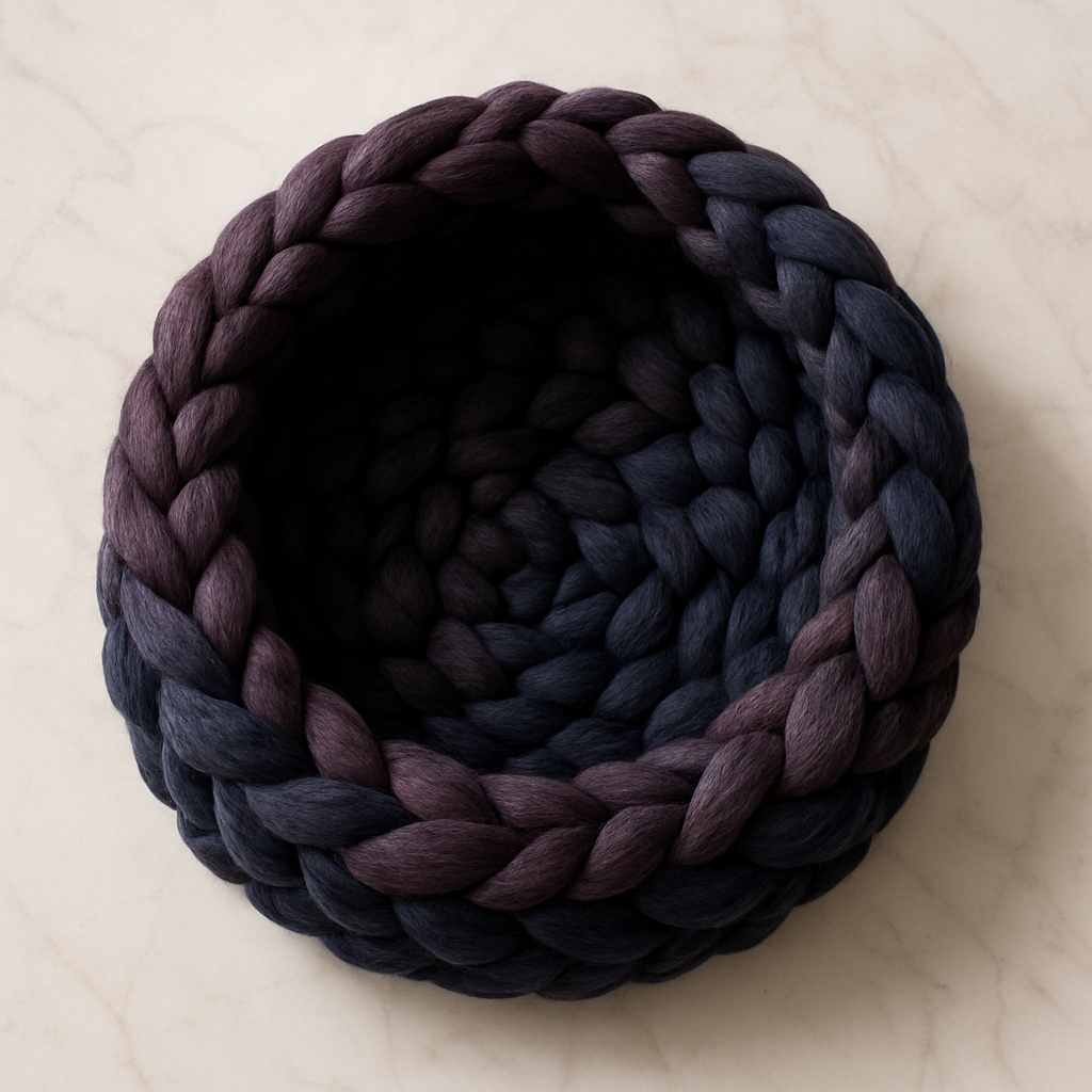 Avant-Garde Chunky Pet Snuggle Pod Free Pattern