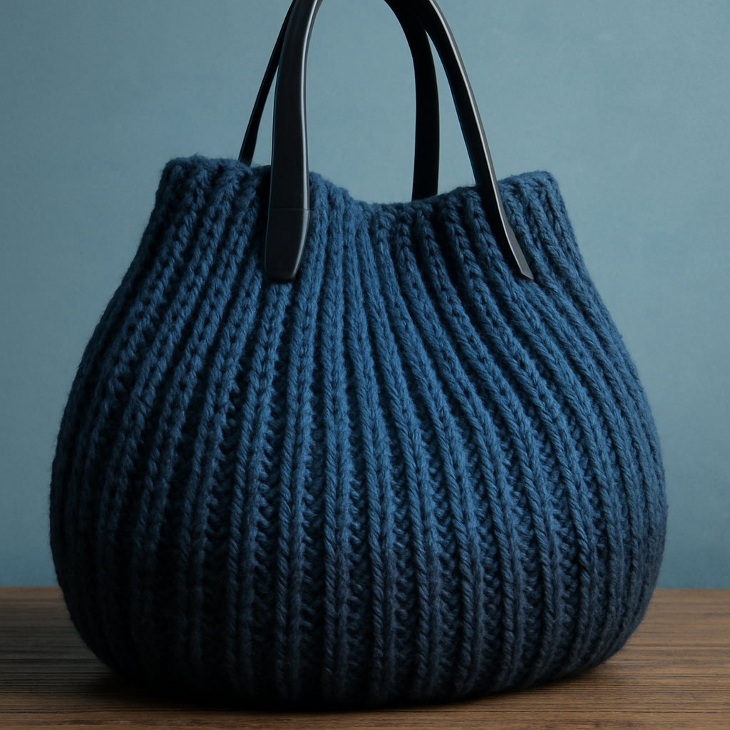 Chunky Gothic Tote: Free Pattern for an Oversized Yarn Masterpiece