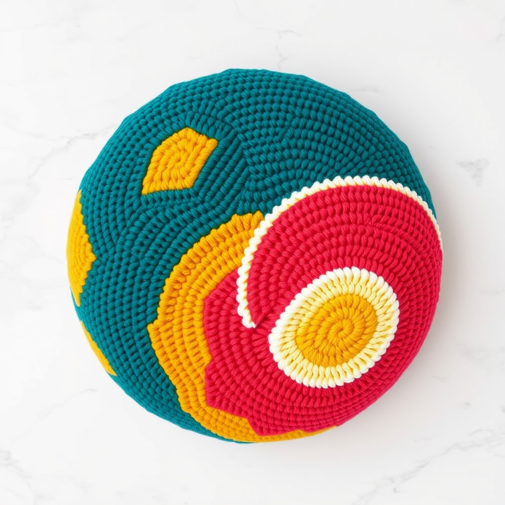The Mosaic Harmony Pillow Free Pattern