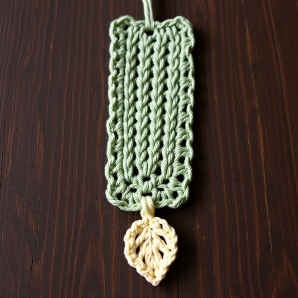 Whispering Willow Bookmark Free Pattern – A Crocheted Leafy Lace Keepsake