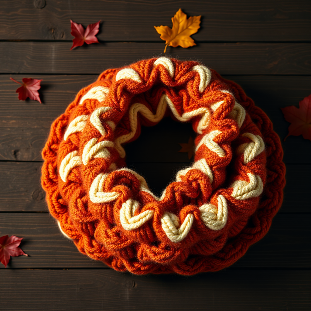 The Ember & Ash Ripple Cowl: A Free Knitting Pattern for a Textured, Ombre Fall Accessory
