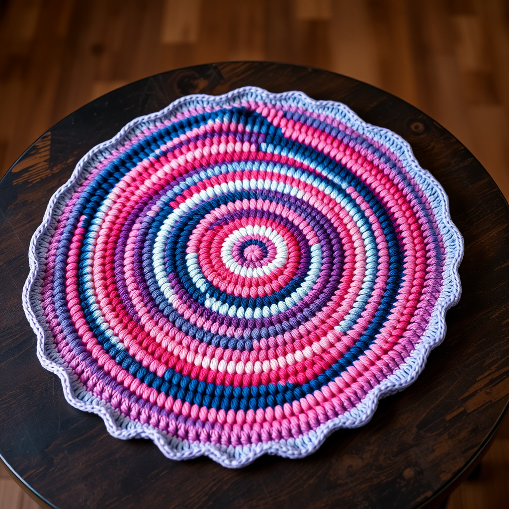 Free Pattern: Cosmic Candy Nebula Baby Blanket