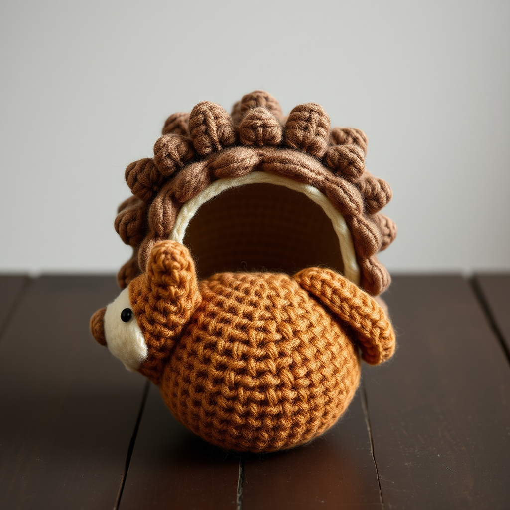 Whimsical Woodland Hedgehog Crochet Pattern – Free Pattern
