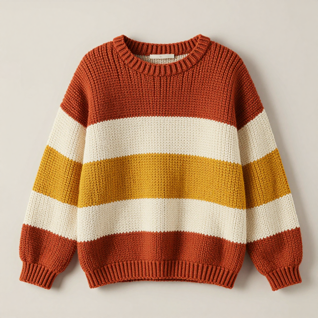 The Harvest Haze Colorblock Pullover Free Pattern