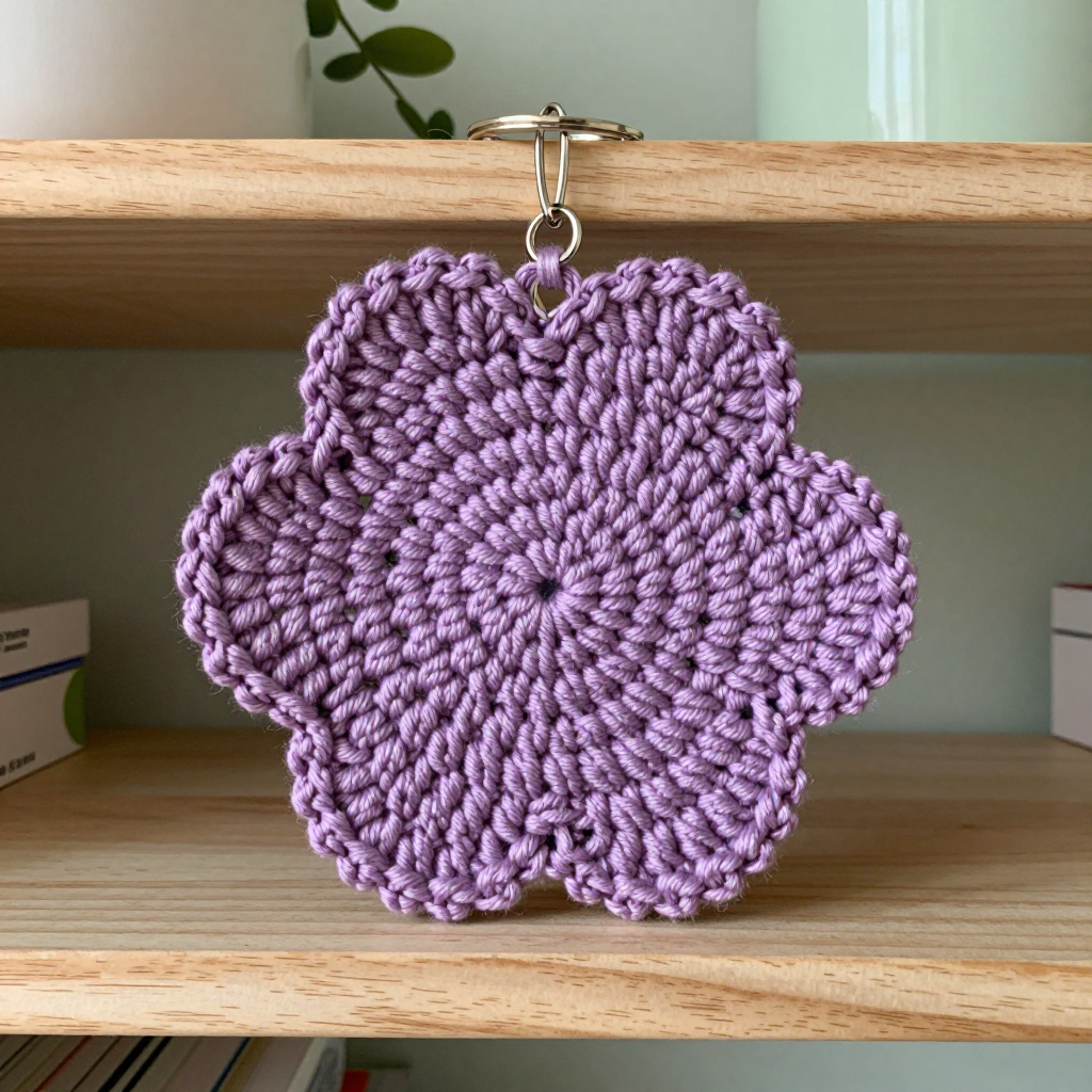 Fairycore Cherry Blossom Charm Free Crochet Pattern
